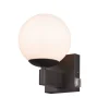 TRIO LED Wandlampe Kula Schwarz