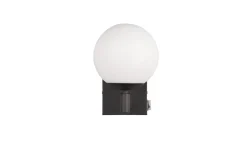 TRIO LED Wandlampe Kula Schwarz