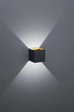 TRIO LED Wandleuchte Louis Schwarz
