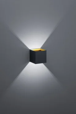 TRIO LED Wandleuchte Louis Schwarz
