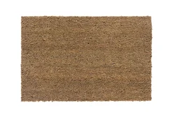 Türmatte Kokosvelour Natur 40 x 60 cm