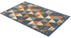 TĂŒrmatte Miabella Dreicke grau-braun 50x70