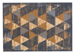 Türmatte Miabella Dreicke grau-braun 50x70