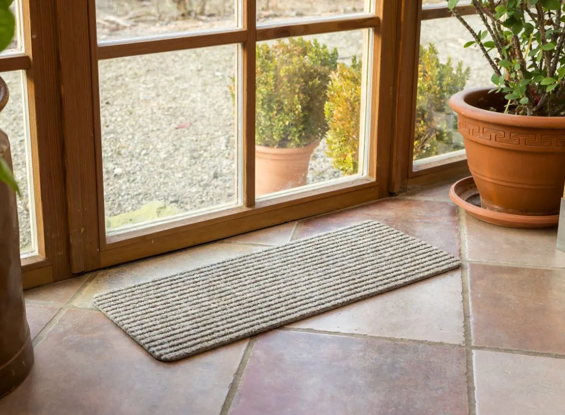Türmatte Rip Line M beige 25x60