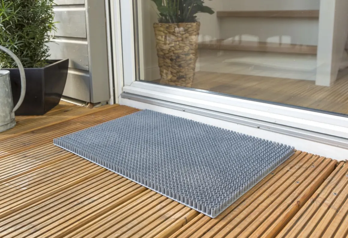 Türmatte Season grau Rasenmatte 40x60