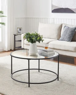Vasagle Couchtisch Schwarz