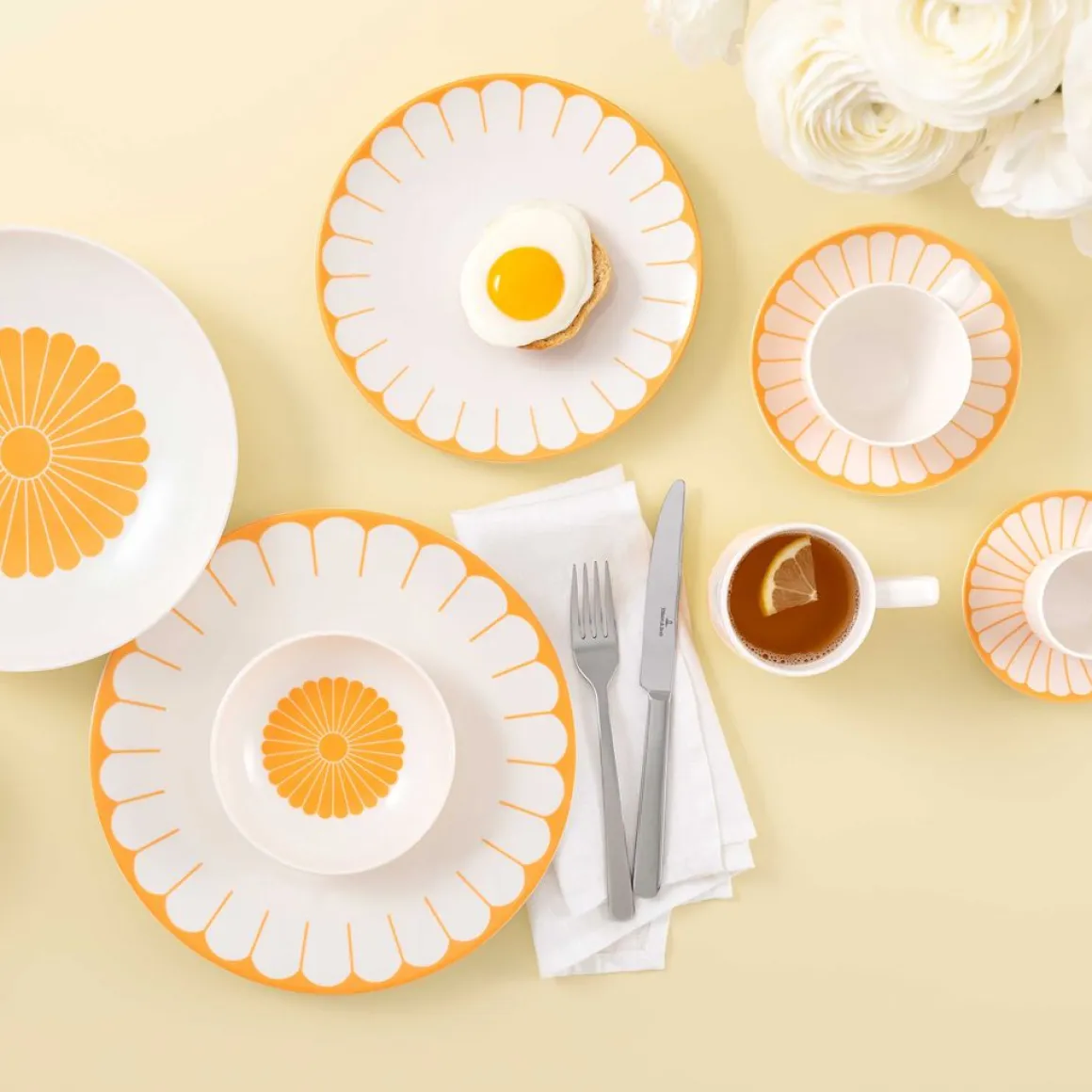 Villeroy & Boch Espressotasse Fleur Gelb