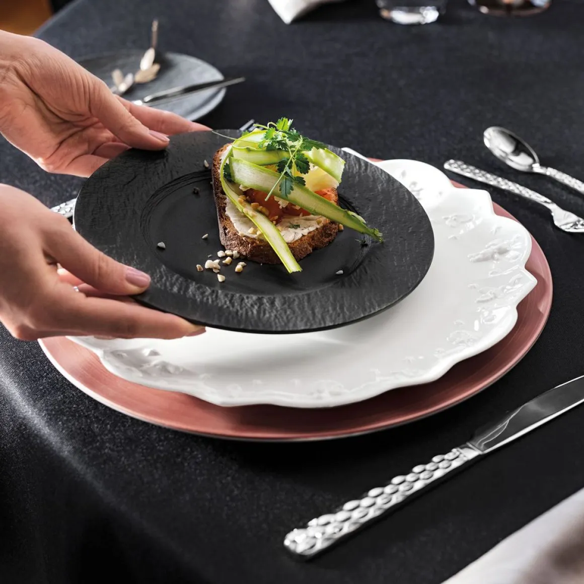 Villeroy & Boch Frühstücksteller Manufacture Rock
