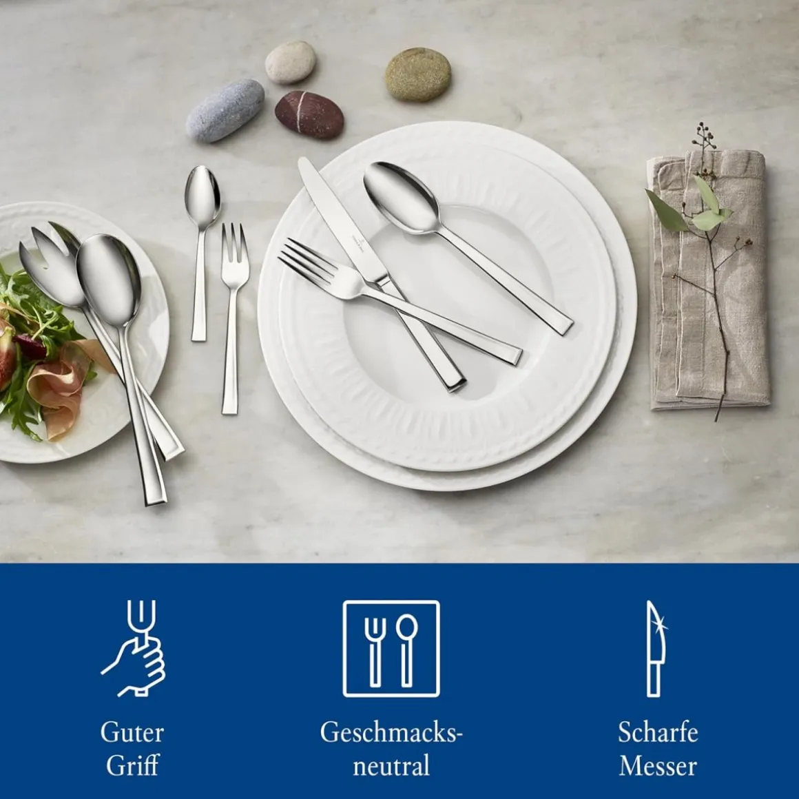 Villeroy & Boch 30-tlg Tafelbesteck Victor