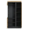Vitrine Corte Eiche Grau 104 x 201 cm