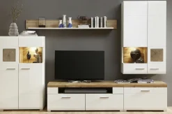 Vitrine Fun Plus mit Beleuchtung Weiß