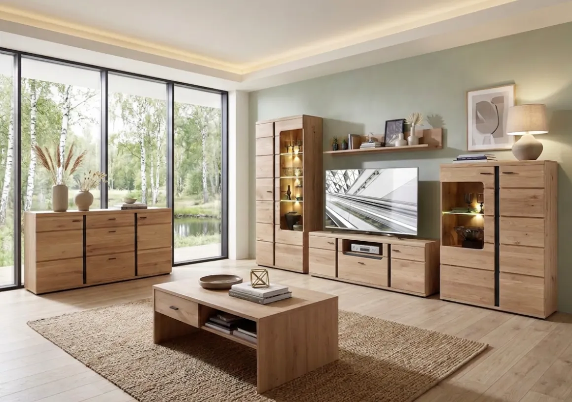 Vitrine Sonos II Eiche