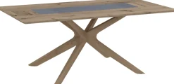 Voglauer Esstisch Valpin mit Steineinlage 100 x 200