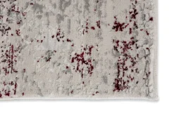 Webteppich Antea rot-creme Vintage 160 x 230 cm