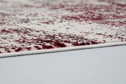 Webteppich Antea rot-creme Vintage 160 x 230 cm