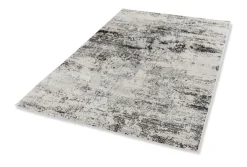 Webteppich Antea Schwarz-Beige 160 x 230 cm