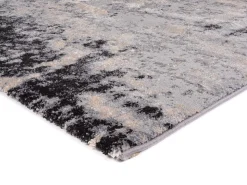 Webteppich Assoro Hellgrau 65 x 130 cm