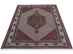 Webteppich Cem Bidjar Creme-Rot 80 x 150 cm