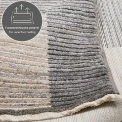 Webteppich Corduletta GF Beige 80 x 150 cm