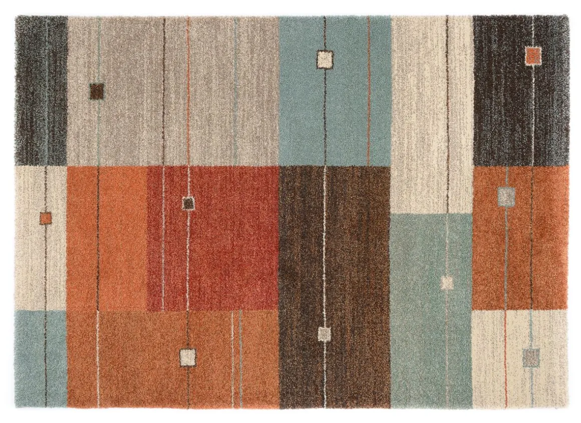 Webteppich Diagramm Terra-Mix 65 x 130 cm