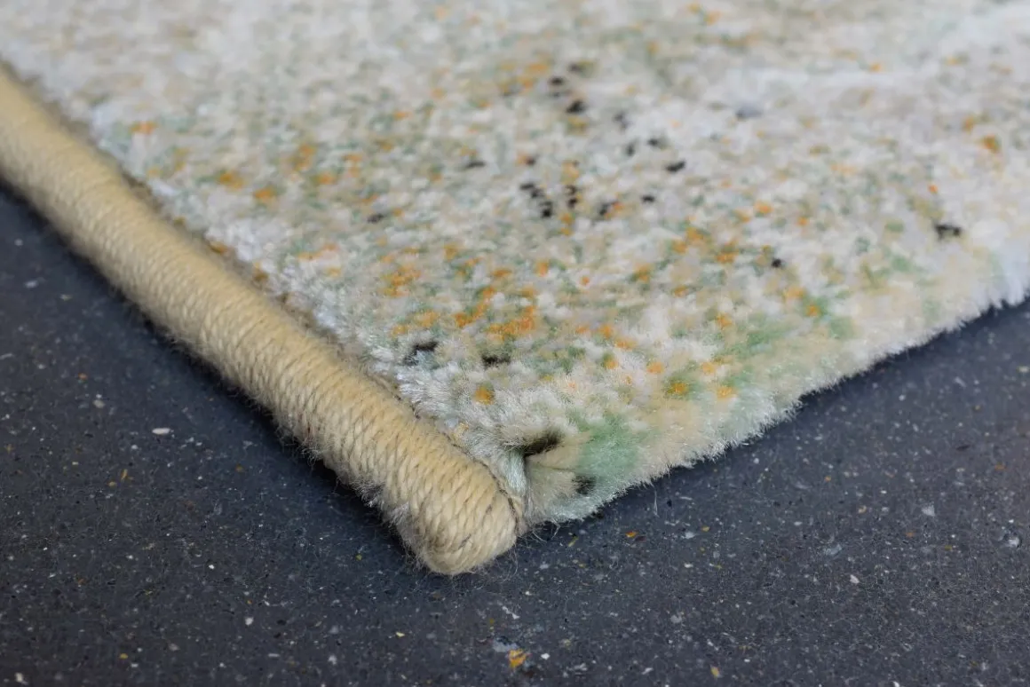 Webteppich Exellenza Beige-Grün 160 x 230 cm