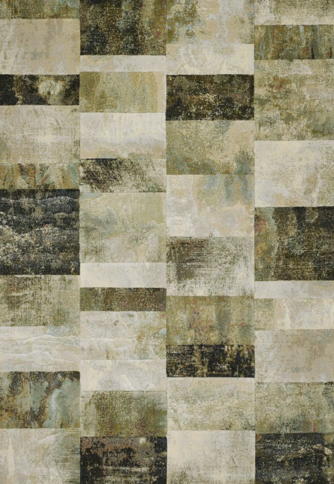 Webteppich Exellenza Beige-Grün 160 x 230 cm