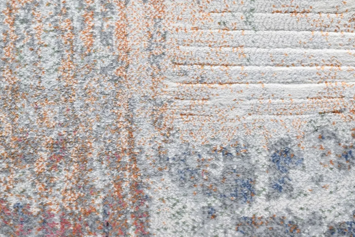Webteppich Exellenza blau-weiß-grau 160 cm