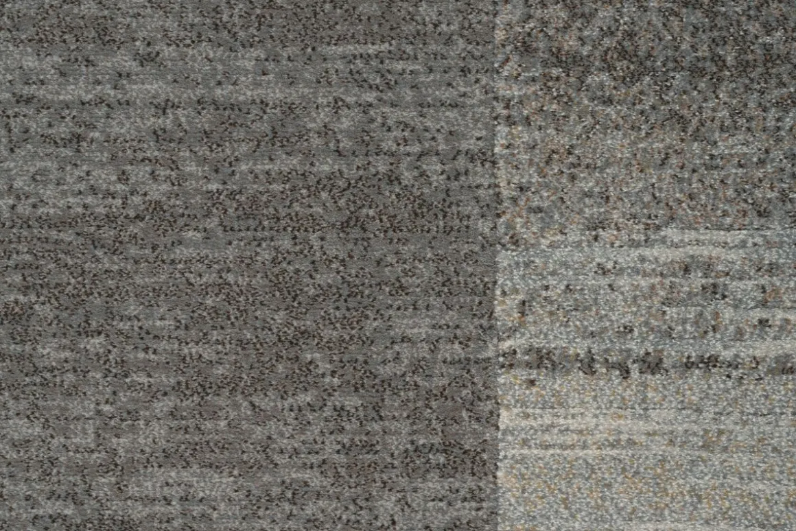Webteppich Exellenza Braun-Grau 133 x 195 cm