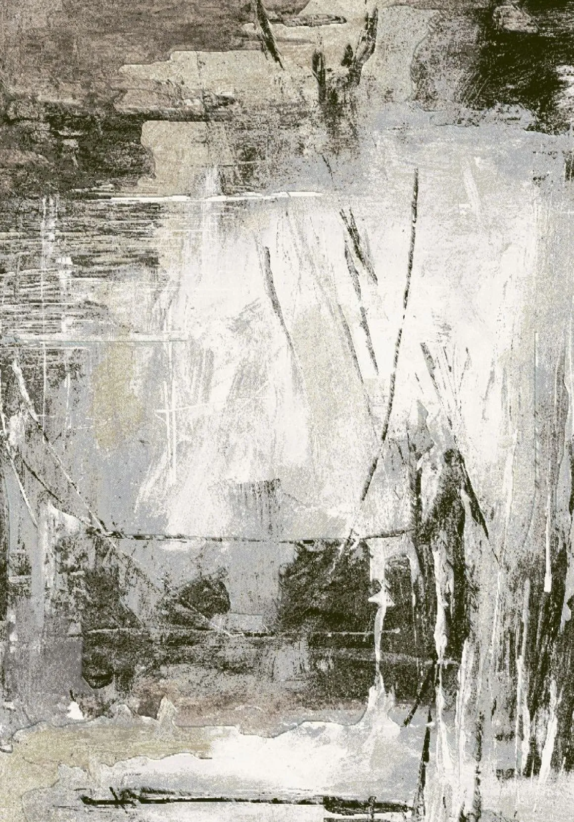 Webteppich Exellenza Grau-Braun 160 x 230 cm