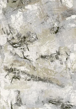 Webteppich Exellenza Grau-Gold 133 x 195 cm