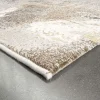 Webteppich Exellenza grau-terrakotta-dunkelgrau 80 x 150 cm