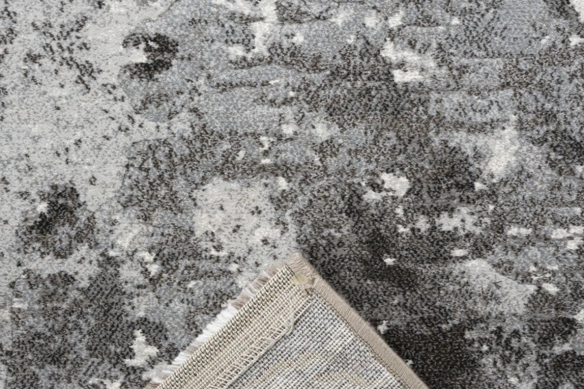Webteppich Exellenza grau 80 x 150 cm