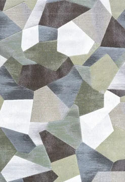 Webteppich Exellenza Türkis-Grün 120 x 170 cm