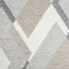 Webteppich Kalahari Grau-Braun-Weiß 133 x 195 cm