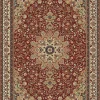Webteppich Kashmar Medaillon Rot 60 x 115 cm