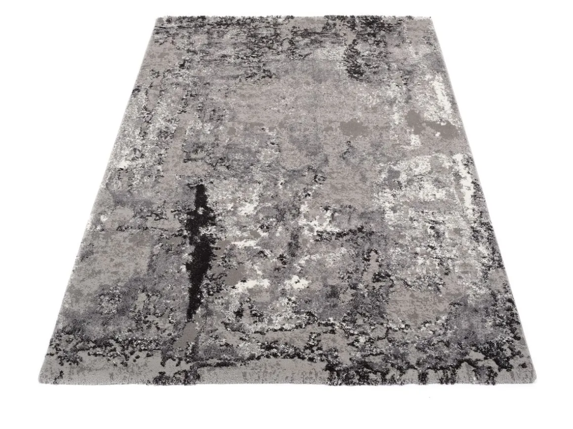 Webteppich Locri Grau-Mix 65 x 130 cm
