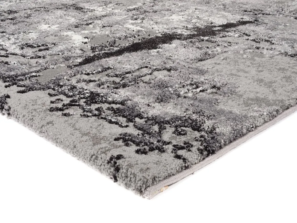 Webteppich Locri Grau-Mix 65 x 130 cm