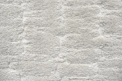 Webteppich Malachit Weiß 80 x 150 cm