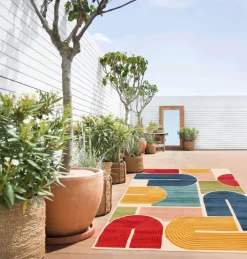 Webteppich Mambo Bunt 82 x 150 cm