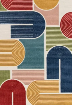 Webteppich Mambo Bunt 82 x 150 cm