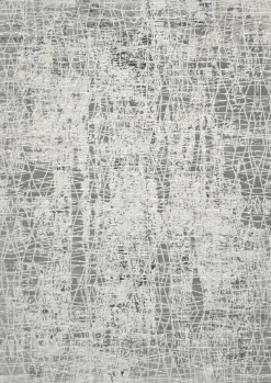 Webteppich Miray Creme-Grau 80 x 150 cm