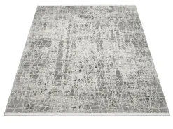 Webteppich Miray Creme-Grau 80 x 150 cm