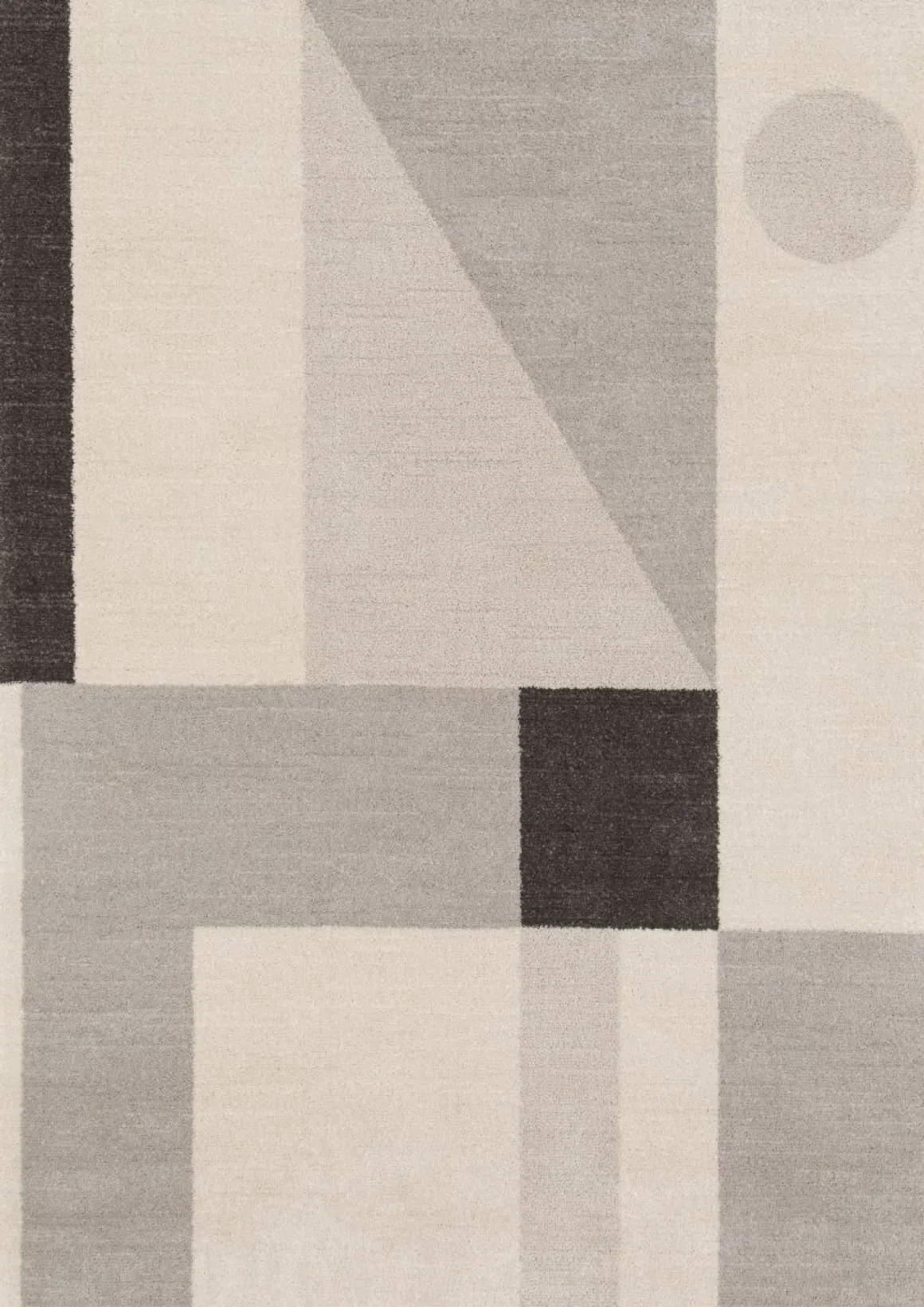 Webteppich Moon Grau 80 x 150 cm
