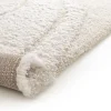 Webteppich Relief Cream 80 x 150 cm