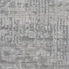 Webteppich Samaria Grau Weiß 120 x 170 cm