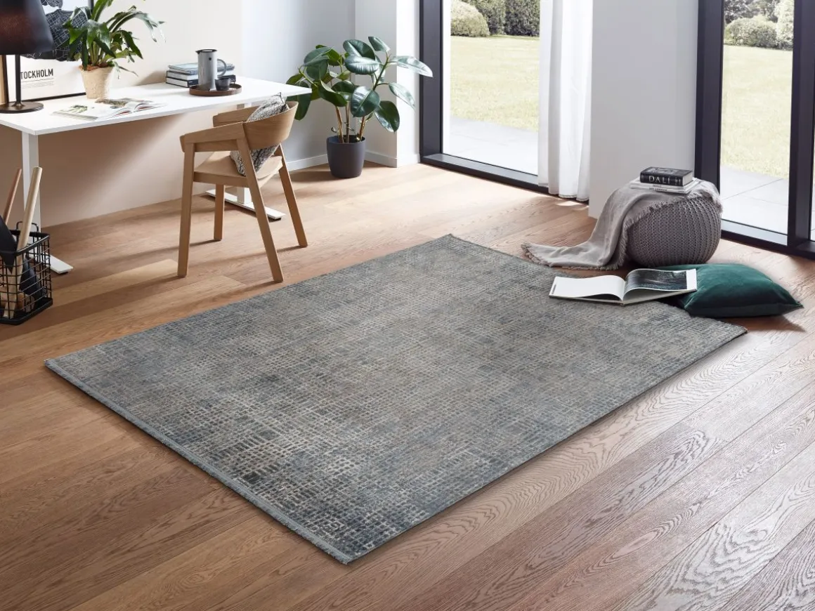 Webteppich Sarezzo Gitter 160 x 230 cm