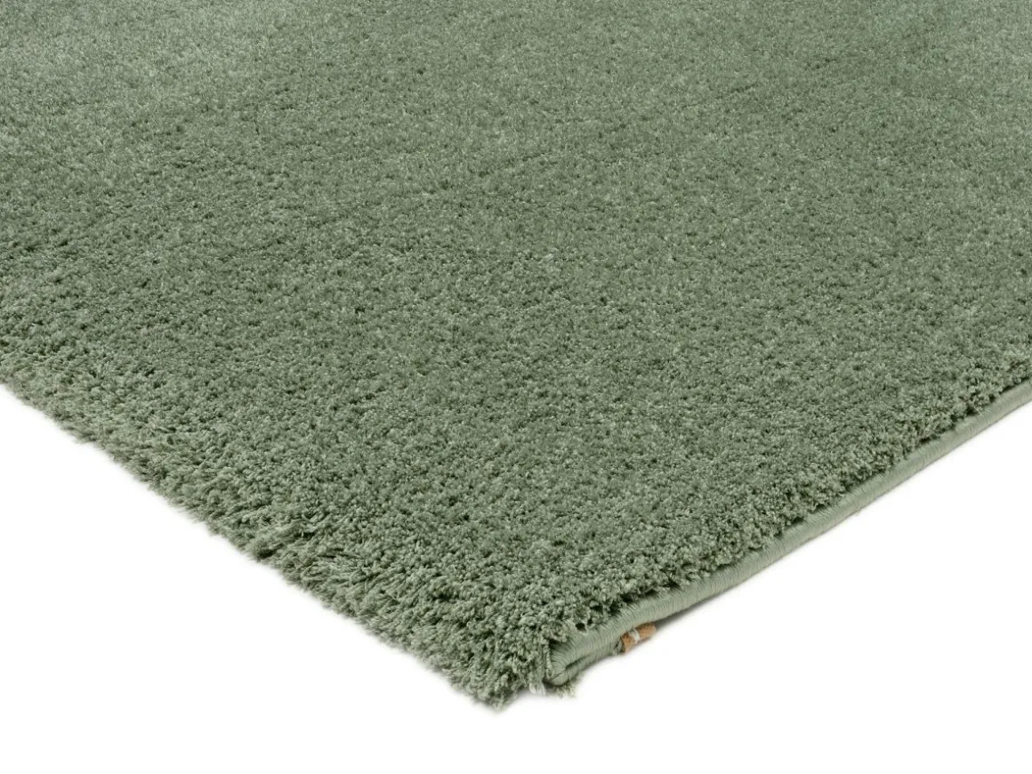 Webteppich Soft Fun Oliv 65 x 130 cm