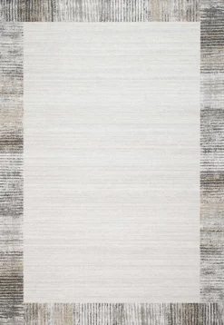 Webteppich Surma Silber-Grau 80 x 150 cm
