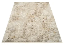 Webteppich Versailles Beige-Gold 67 x 130 cm