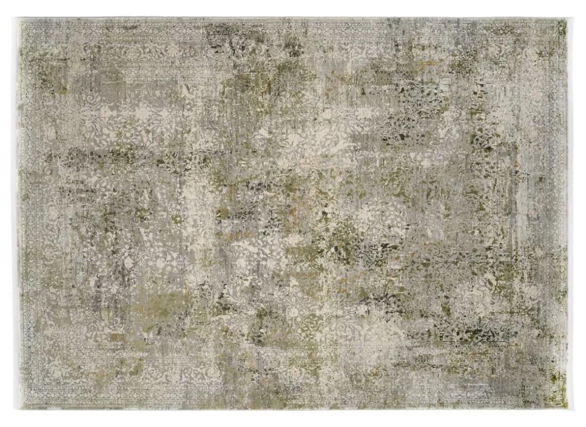 Webteppich Versailles Grau-Grün 200 x 290 cm
